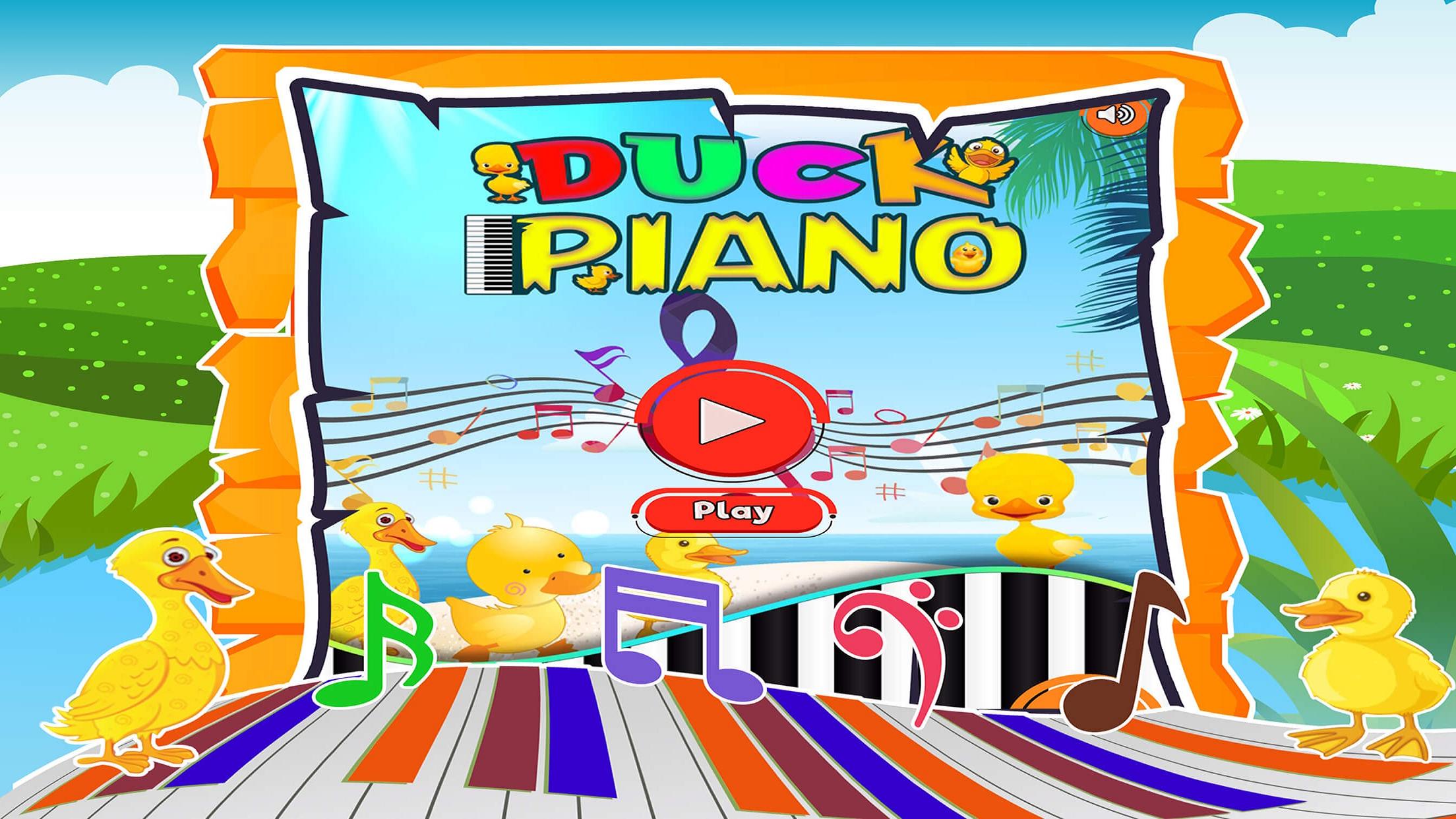 Baby Piano Duck Sounds Games - Animal Noises Quack 2.1 Screenshot 2