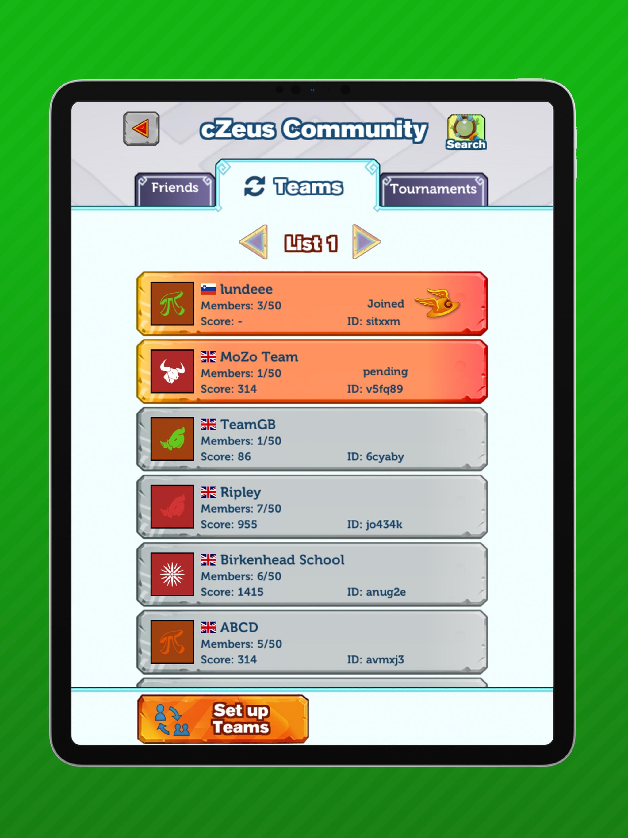 cZeus School League 2.2.2 Screenshot 13