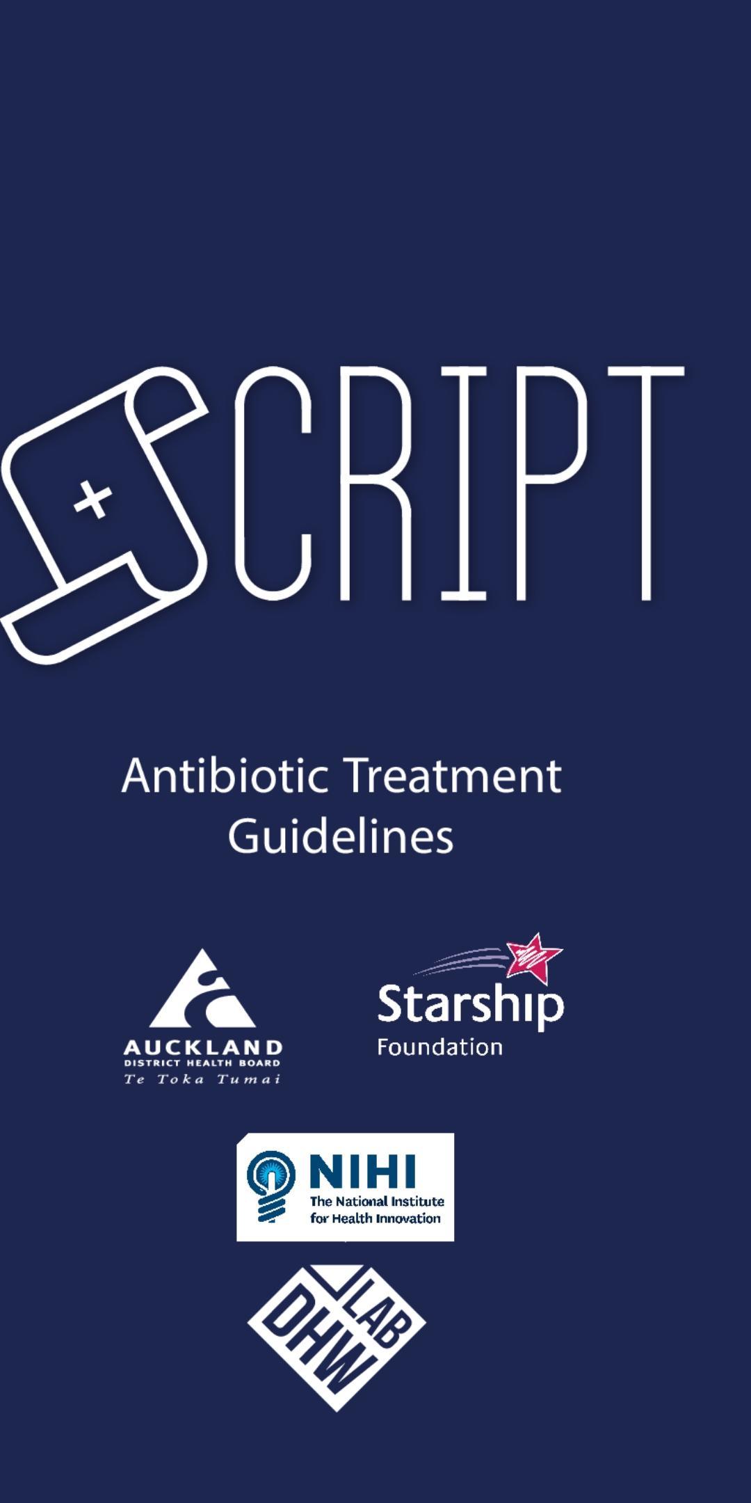 Script ADHB guidelines 1.3.1 Screenshot 1
