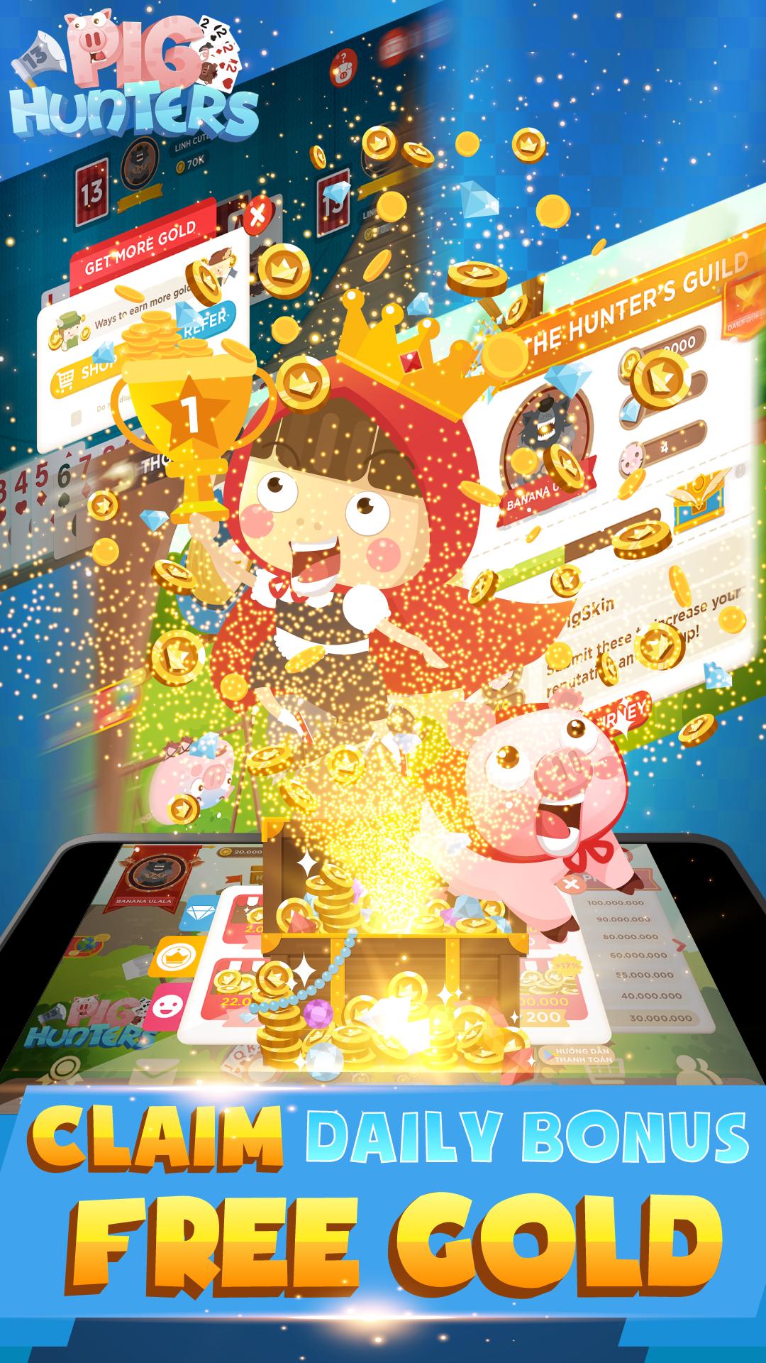 Tien Len Mien Nam - Thirteen: Pig Hunters 1.8.3 Screenshot 3