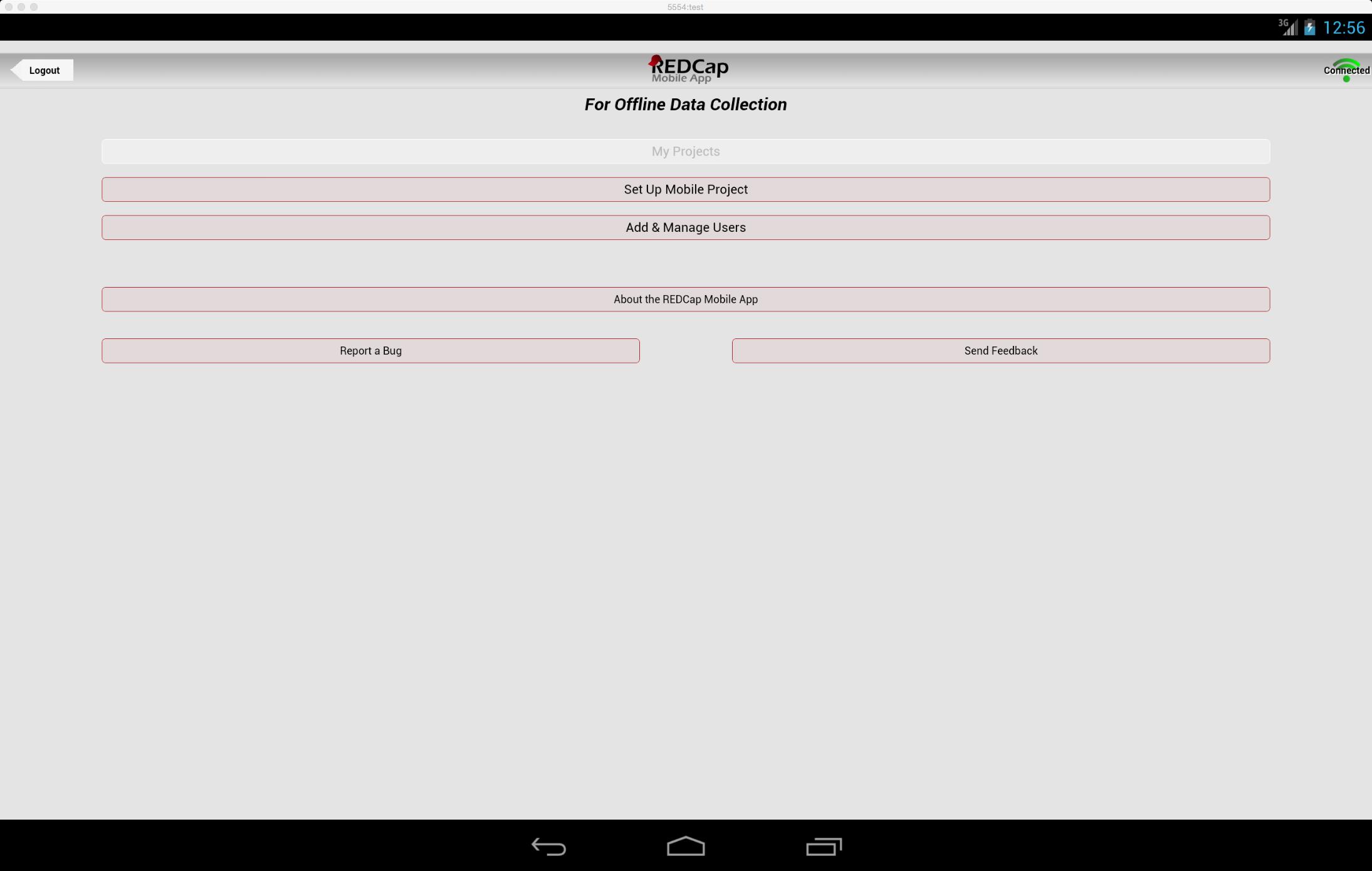 REDCap Mobile App 5.13.3 Screenshot 2
