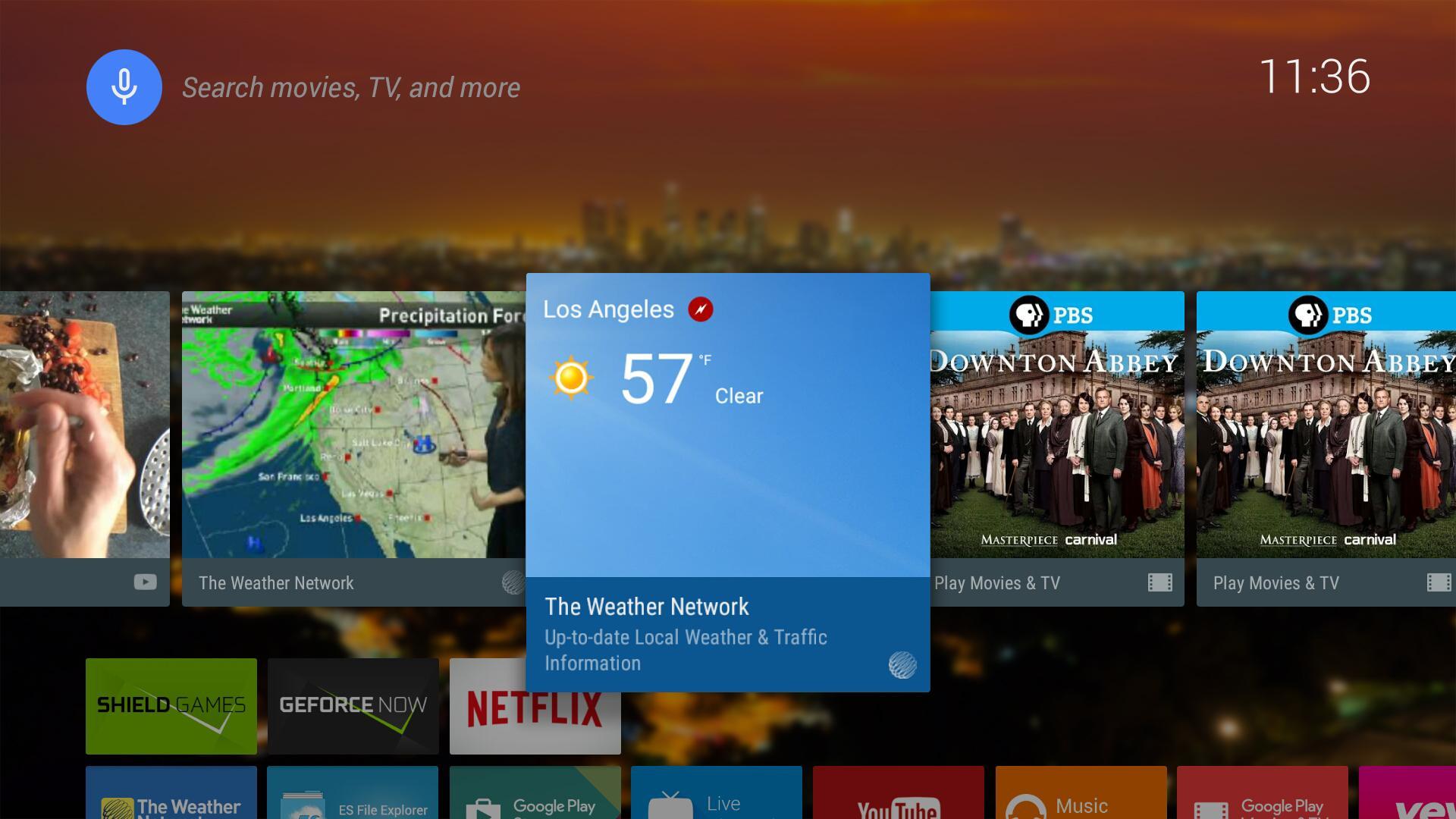 The Weather Network TV App 1.1.5.2 Screenshot 1