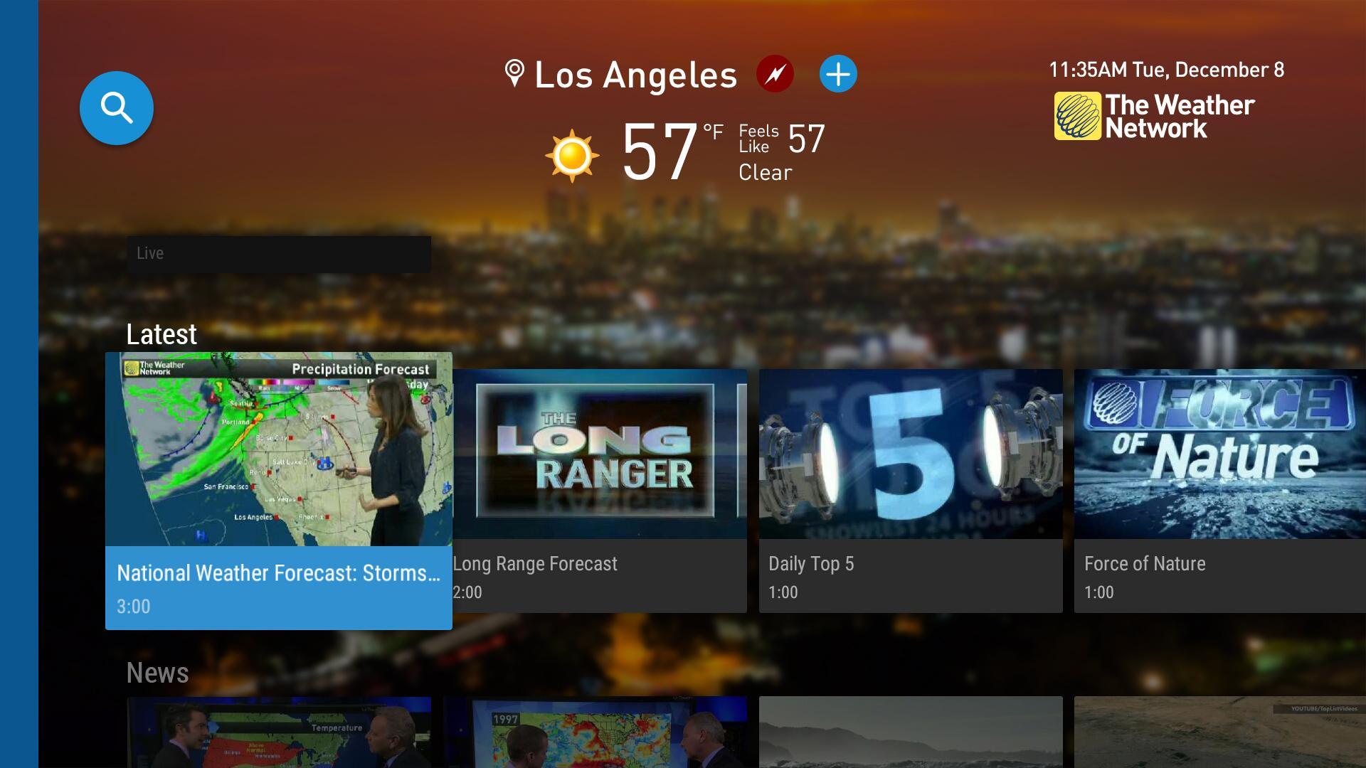 The Weather Network TV App 1.1.5.2 Screenshot 5