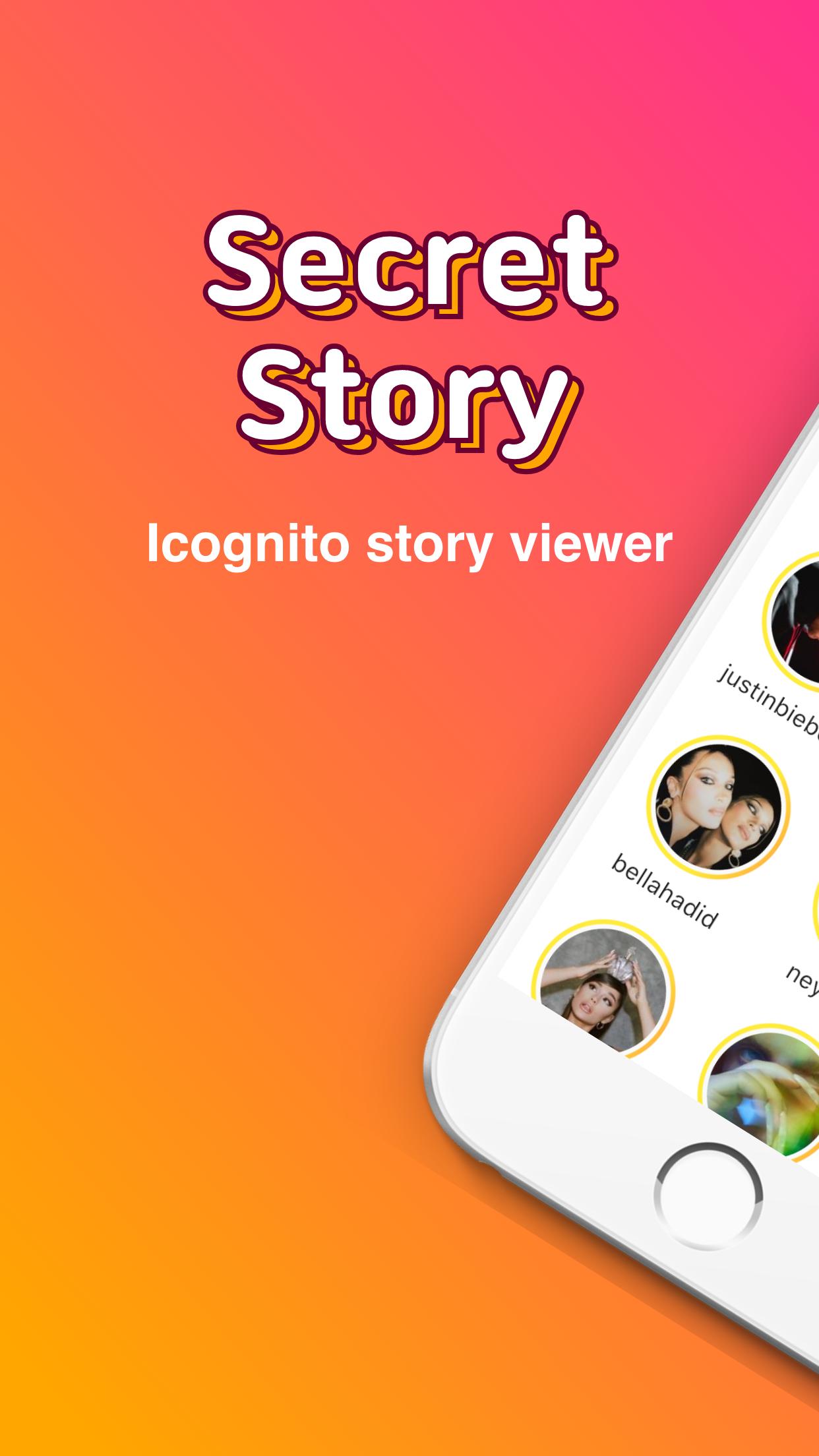 Secret Story for Instagram - incognito stories 1.0.6 Screenshot 1