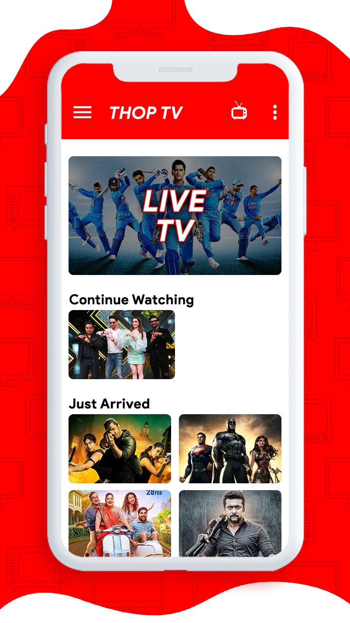 Live Thop pro : Streaming Live Cricket Tv Guide 1.0 Screenshot 1