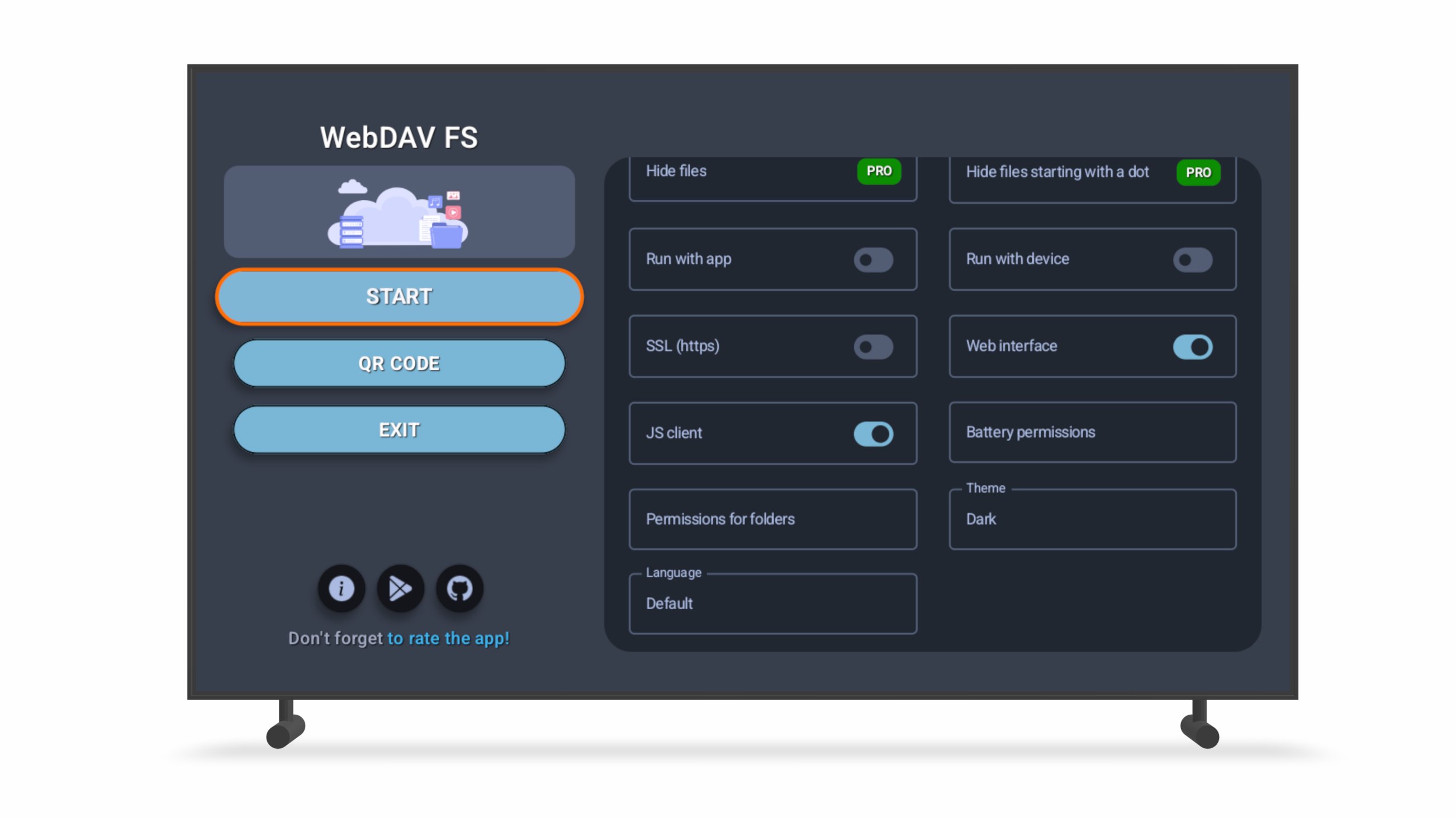 WebDAV FS Server 1.3.0 Screenshot 6