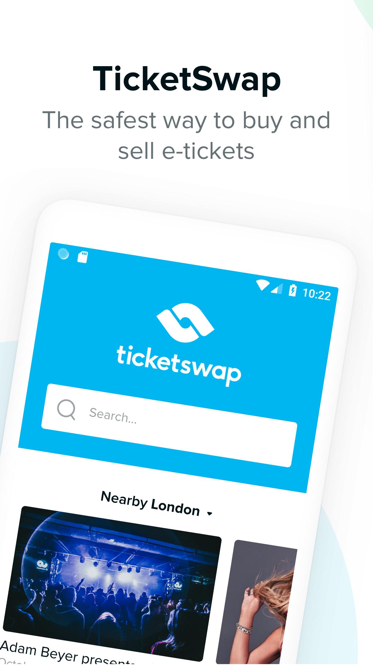 TicketSwap Buy, Sell Tickets 21.05.4769 Screenshot 1