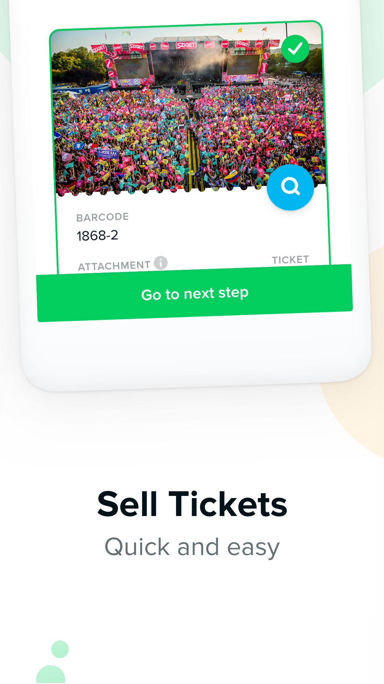 TicketSwap Buy, Sell Tickets 21.05.4769 Screenshot 2