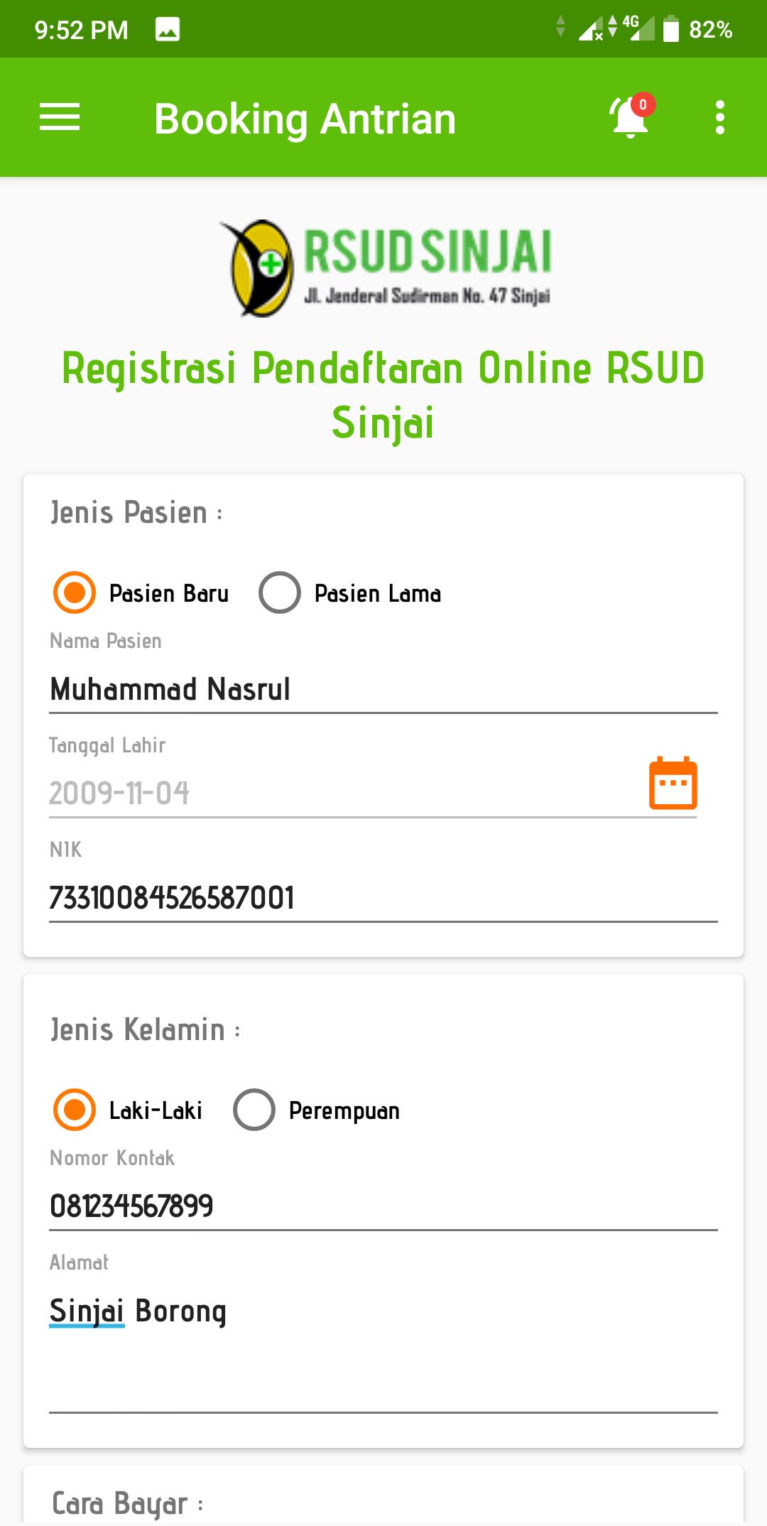 E Siantri RSUD Sinjai 8.0.6 Screenshot 3