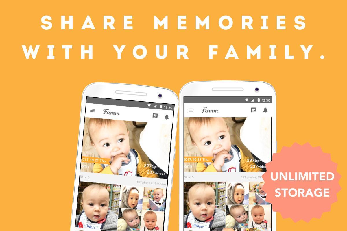 Famm photo & video storage for baby and kids 5.18.0 Screenshot 5
