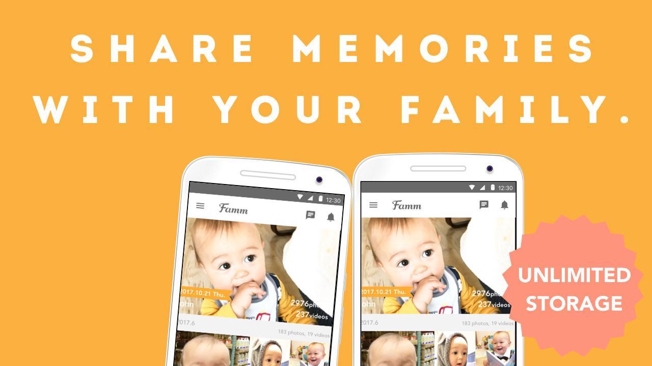 Famm photo & video storage for baby and kids 5.18.0 Screenshot 9