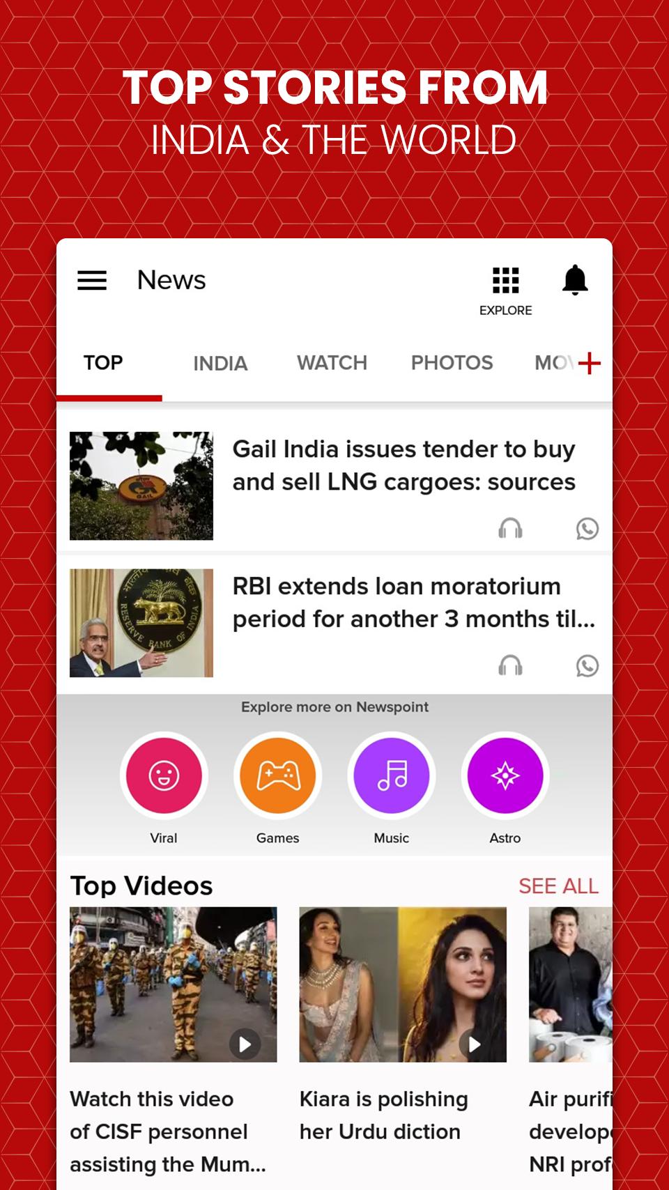 India News, Latest News App, Live News Headlines 4.5.8.5 Screenshot 1