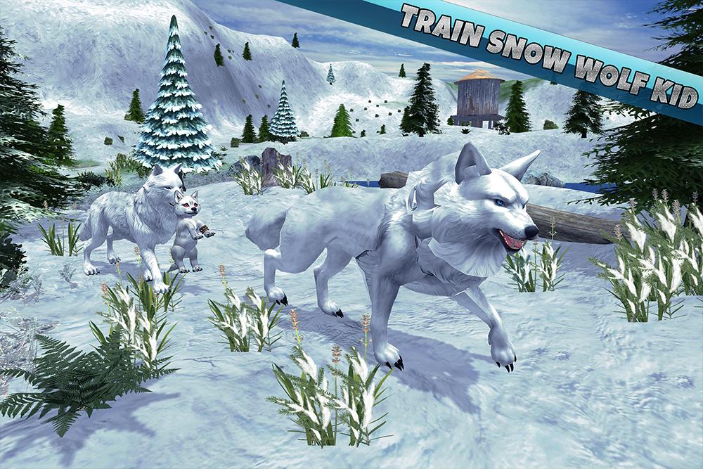 Arctic Wolf Family Simulator Wildlife Animal Game 2.4 Screenshot 13