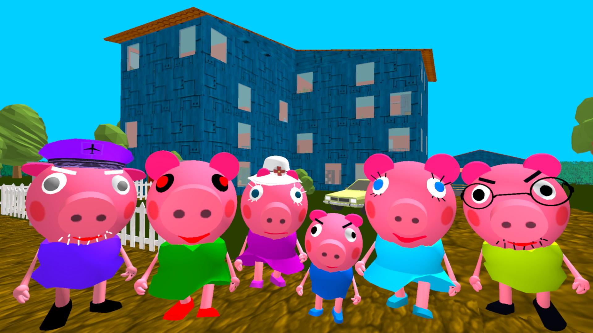 Piggy Neighbor. Family Escape Obby House 3D 1.9 Screenshot 1