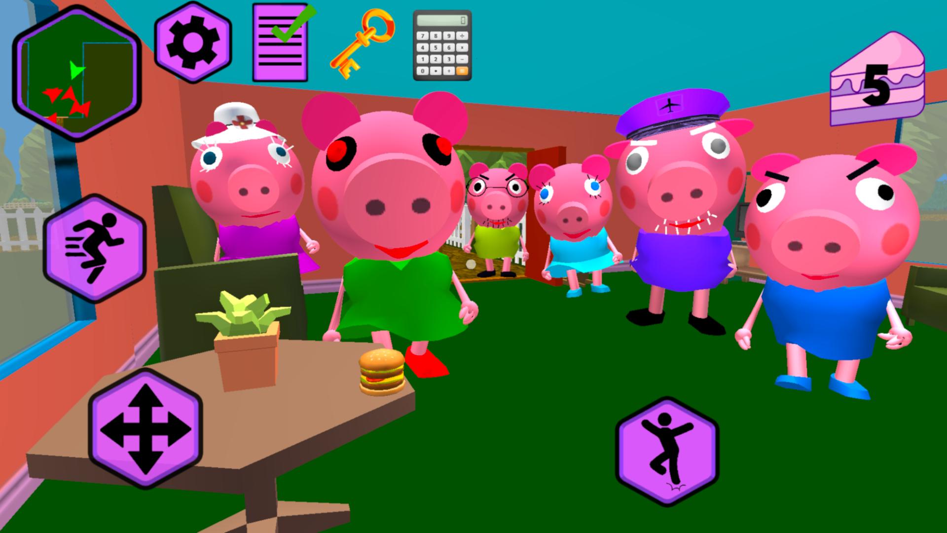 Piggy Neighbor. Family Escape Obby House 3D 1.9 Screenshot 2