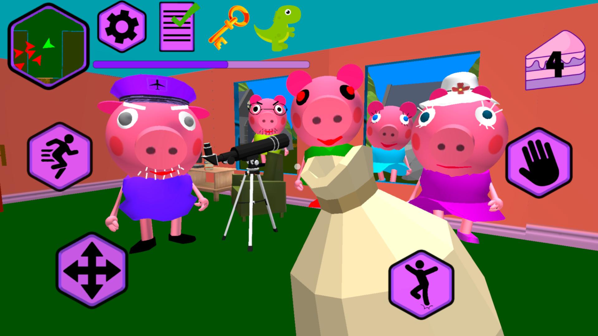 Piggy Neighbor. Family Escape Obby House 3D 1.9 Screenshot 4
