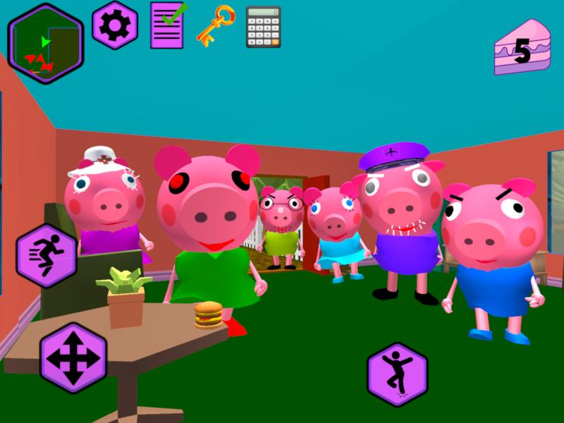 Piggy Neighbor. Family Escape Obby House 3D 1.9 Screenshot 8