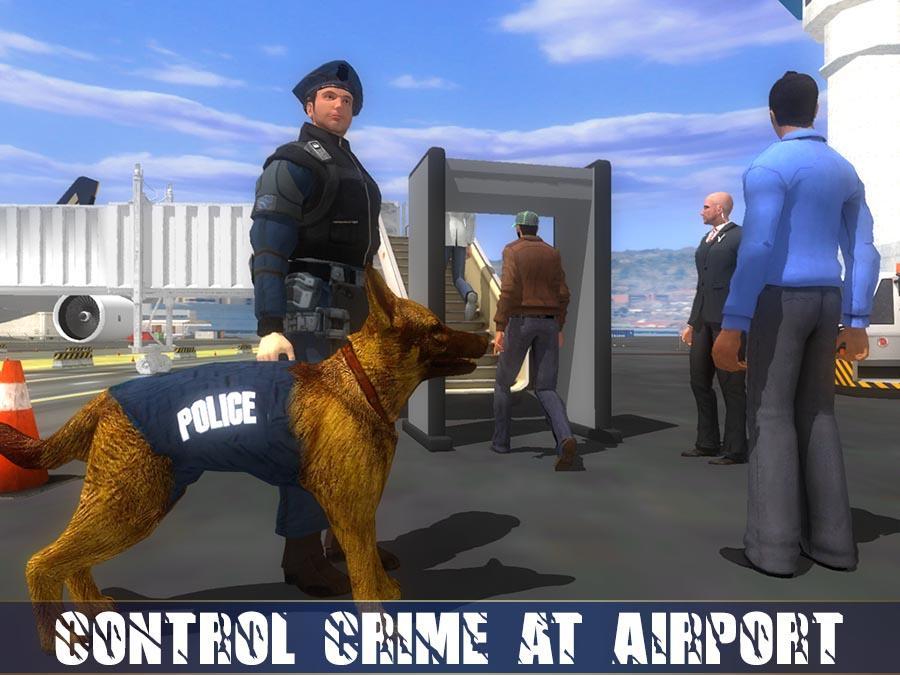 Police Dog Airport Crime Chase Dog Games 2.9 Screenshot 14