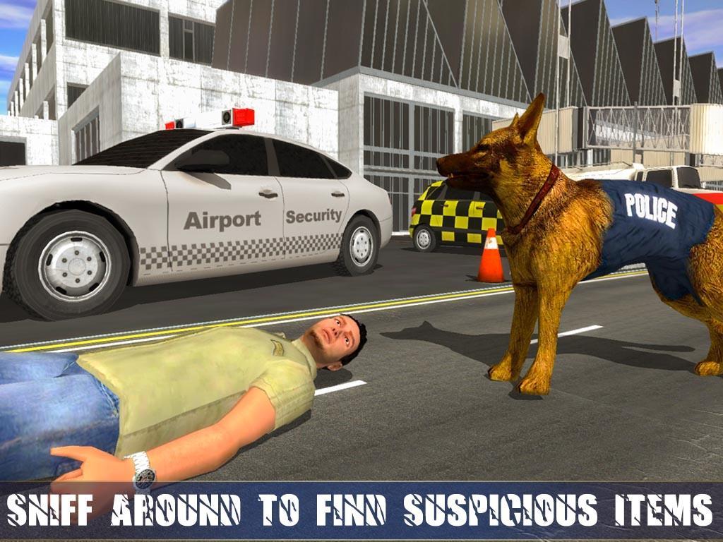 Police Dog Airport Crime Chase Dog Games 2.9 Screenshot 8