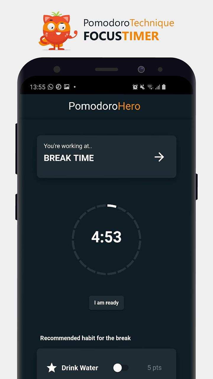 Pomodoro Hero 1.0.3 Screenshot 1