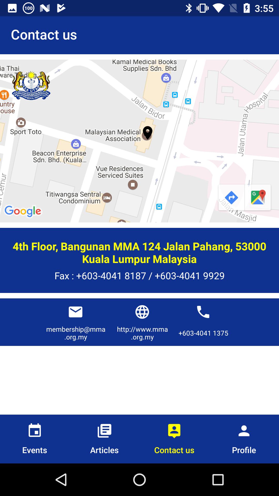 Malaysian Medical Association 1.2.5 Screenshot 3