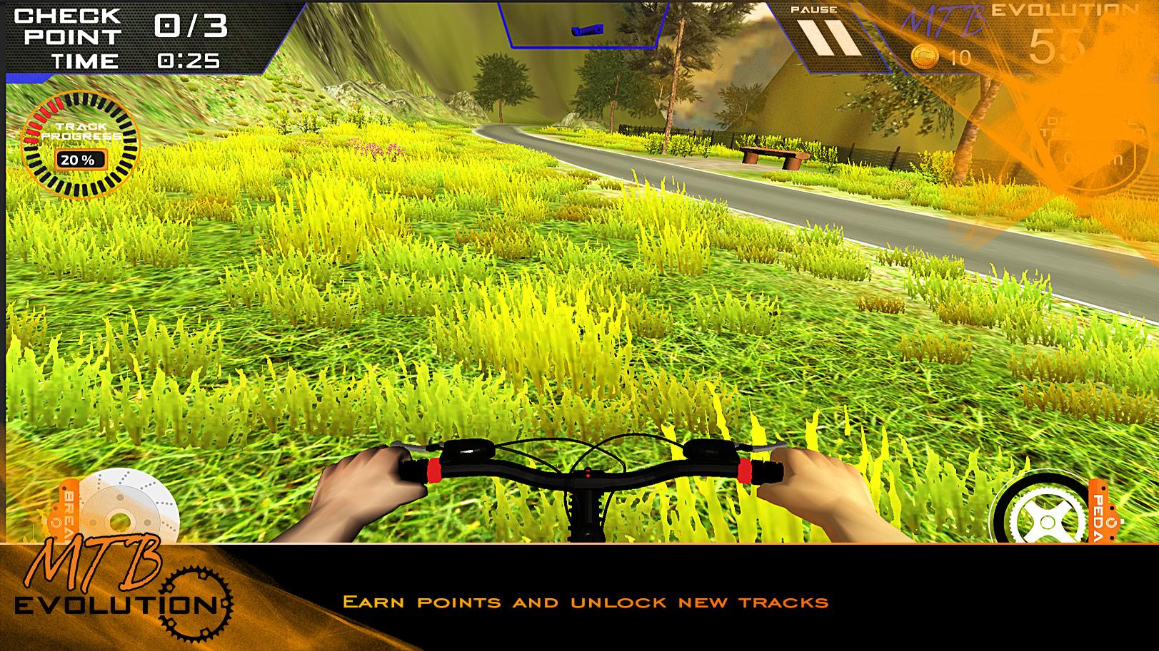 MTB Evolution Riders Sreering Bike Simulator 2.8 Screenshot 11