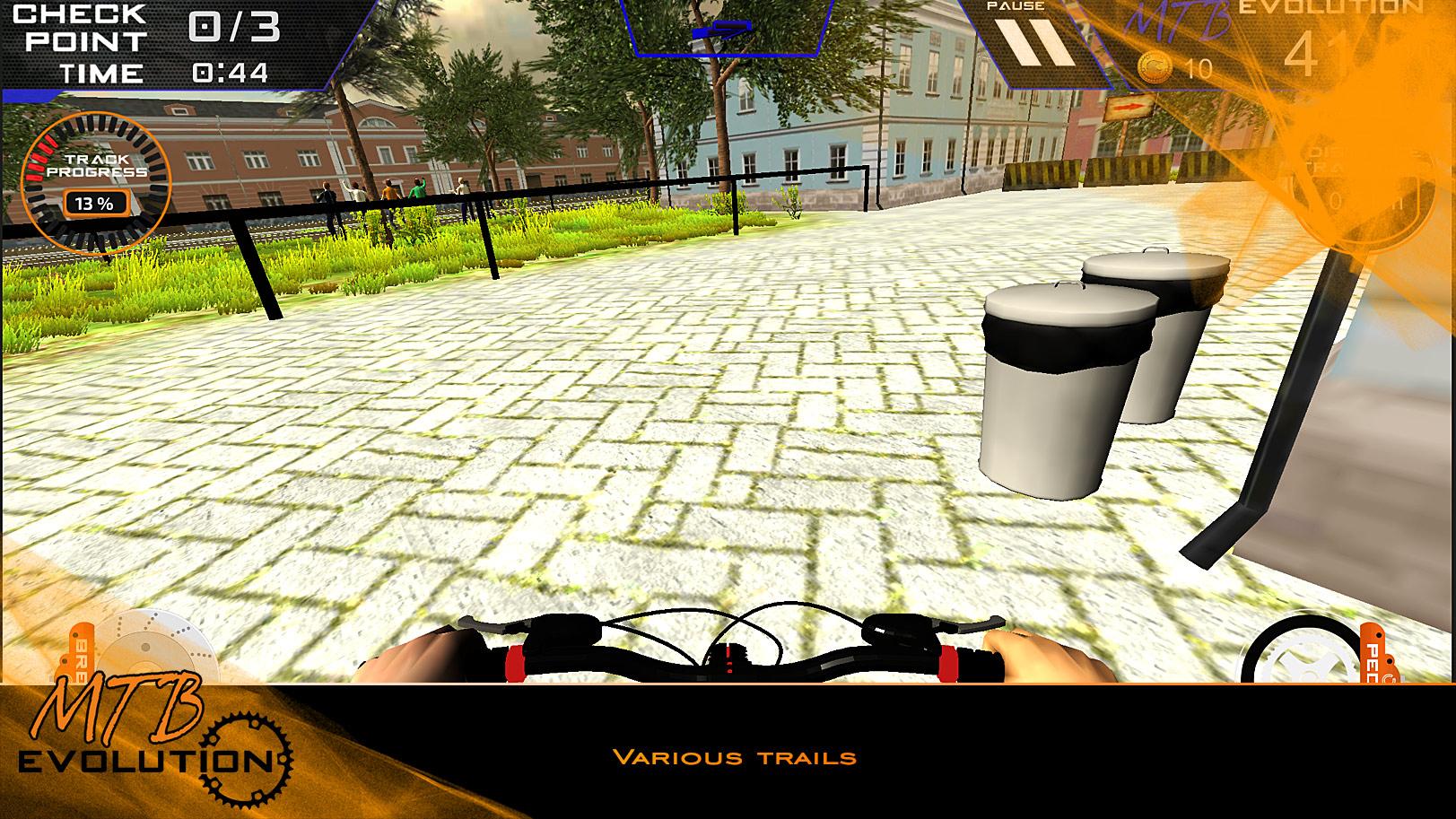 MTB Evolution Riders Sreering Bike Simulator 2.8 Screenshot 13