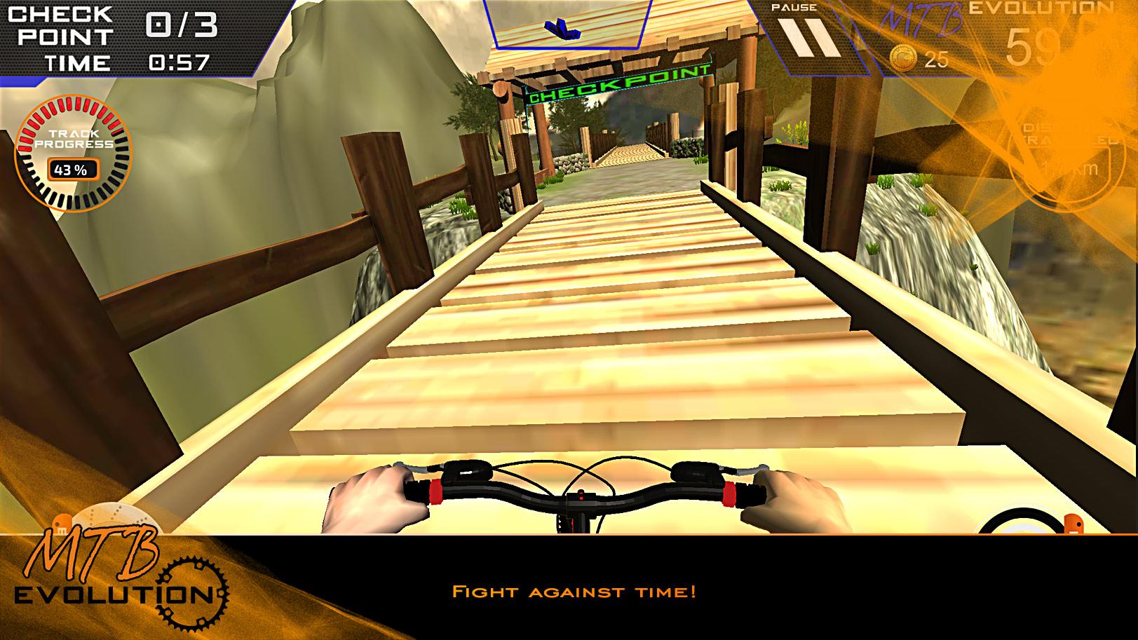 MTB Evolution Riders Sreering Bike Simulator 2.8 Screenshot 9