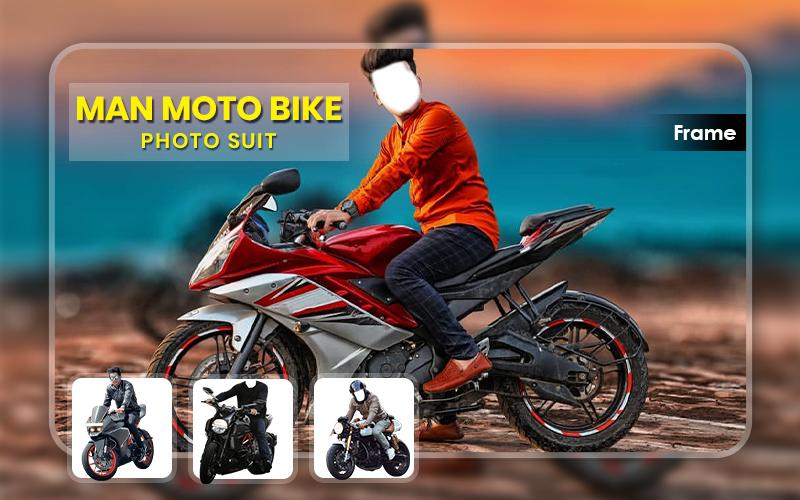 Men Bike Rider Photo Editor - Man Photo Suit 1.1 Screenshot 2
