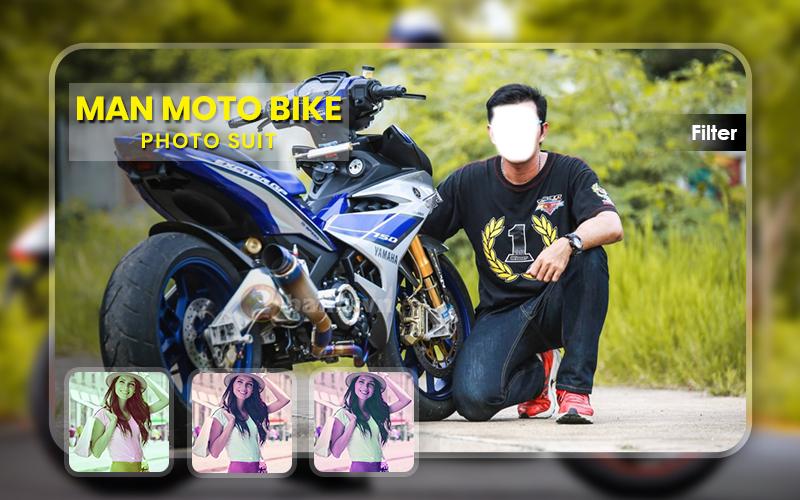 Men Bike Rider Photo Editor - Man Photo Suit 1.1 Screenshot 4