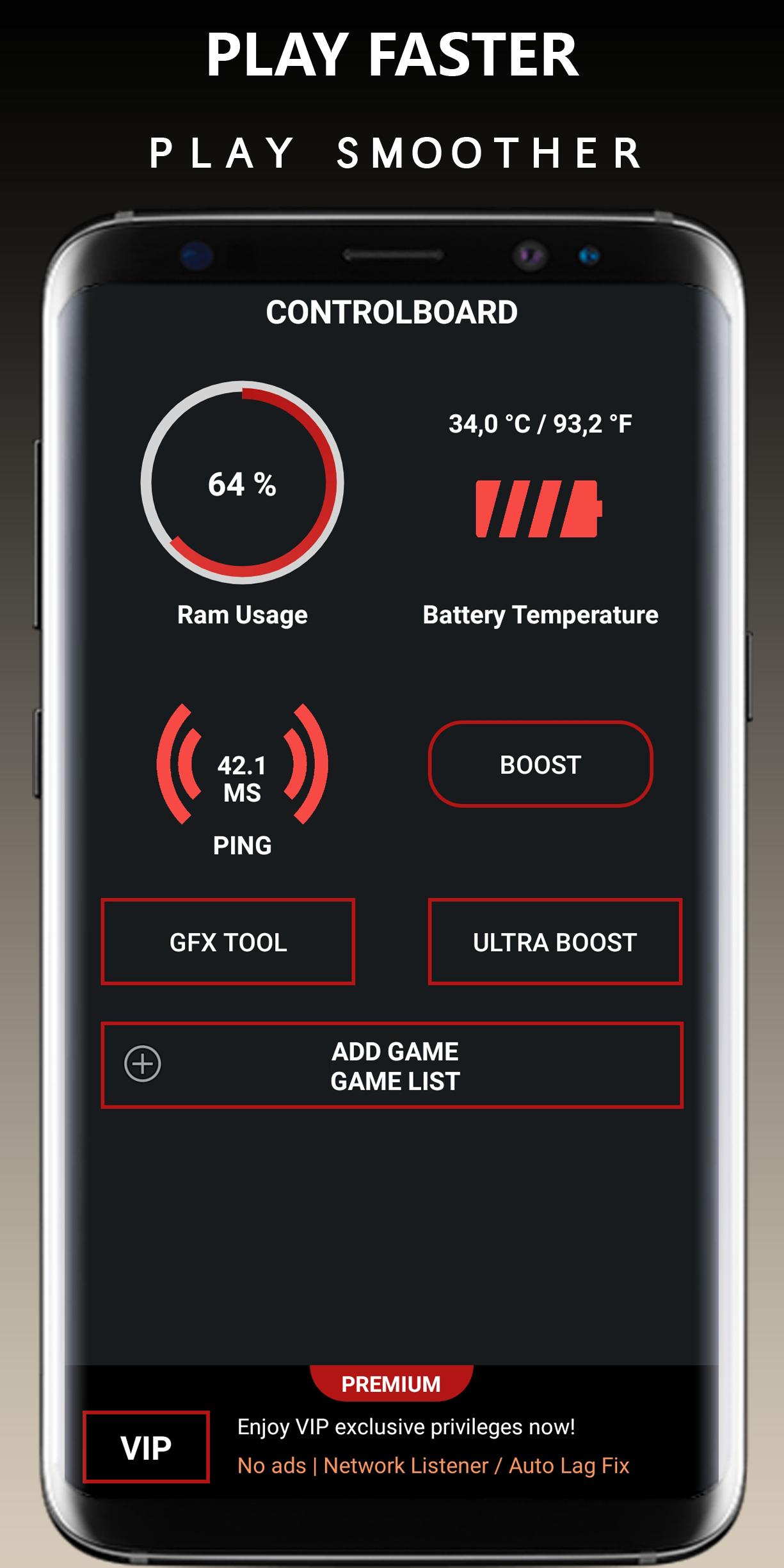Game Booster Free Fire GFX- Lag Fix 47.0 Screenshot 1
