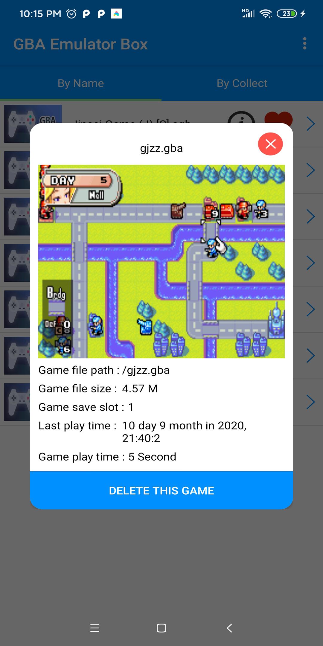 GBA Emulator Box 1.9 Screenshot 1