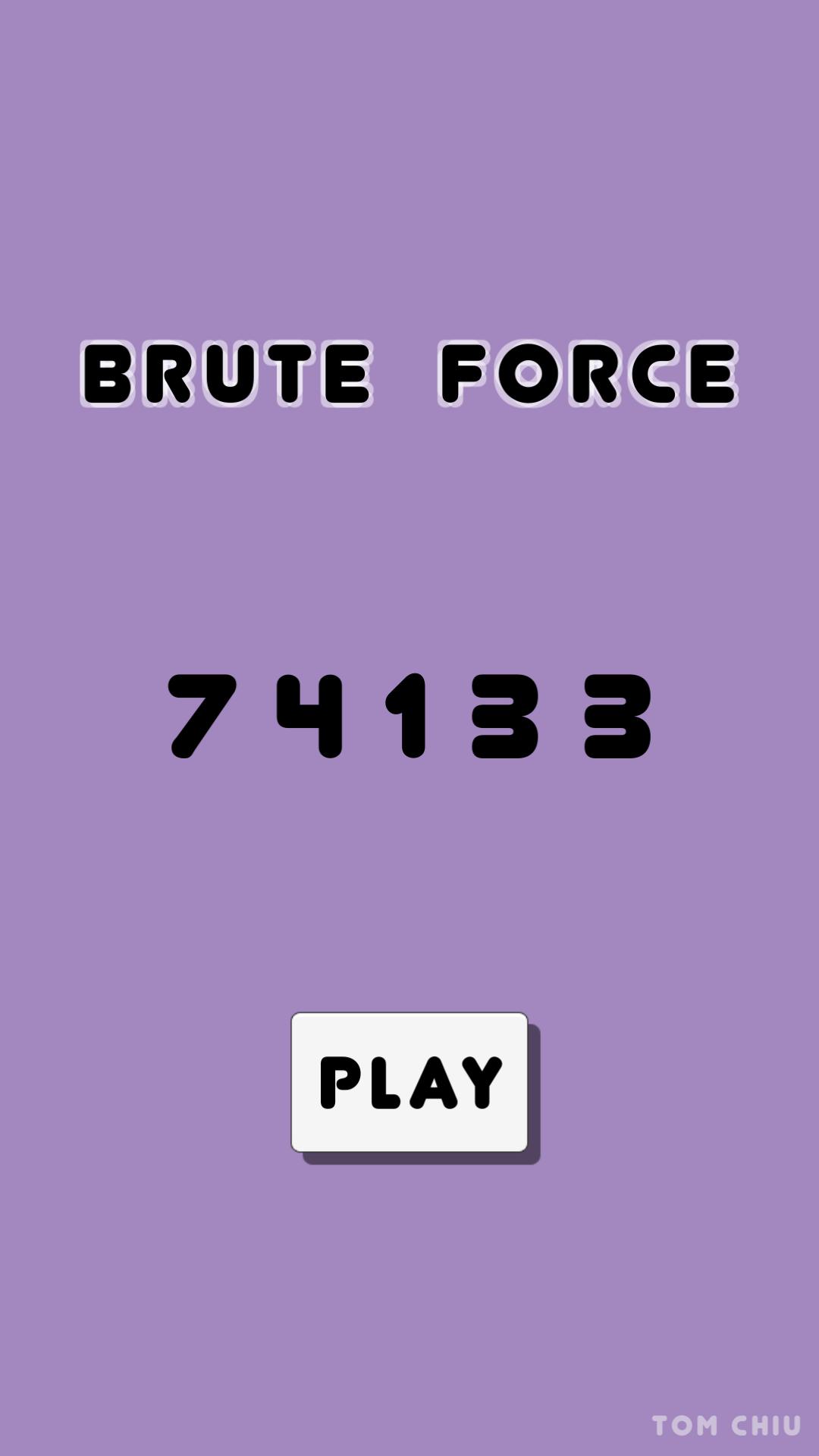 Brute Force 1.0 Screenshot 1