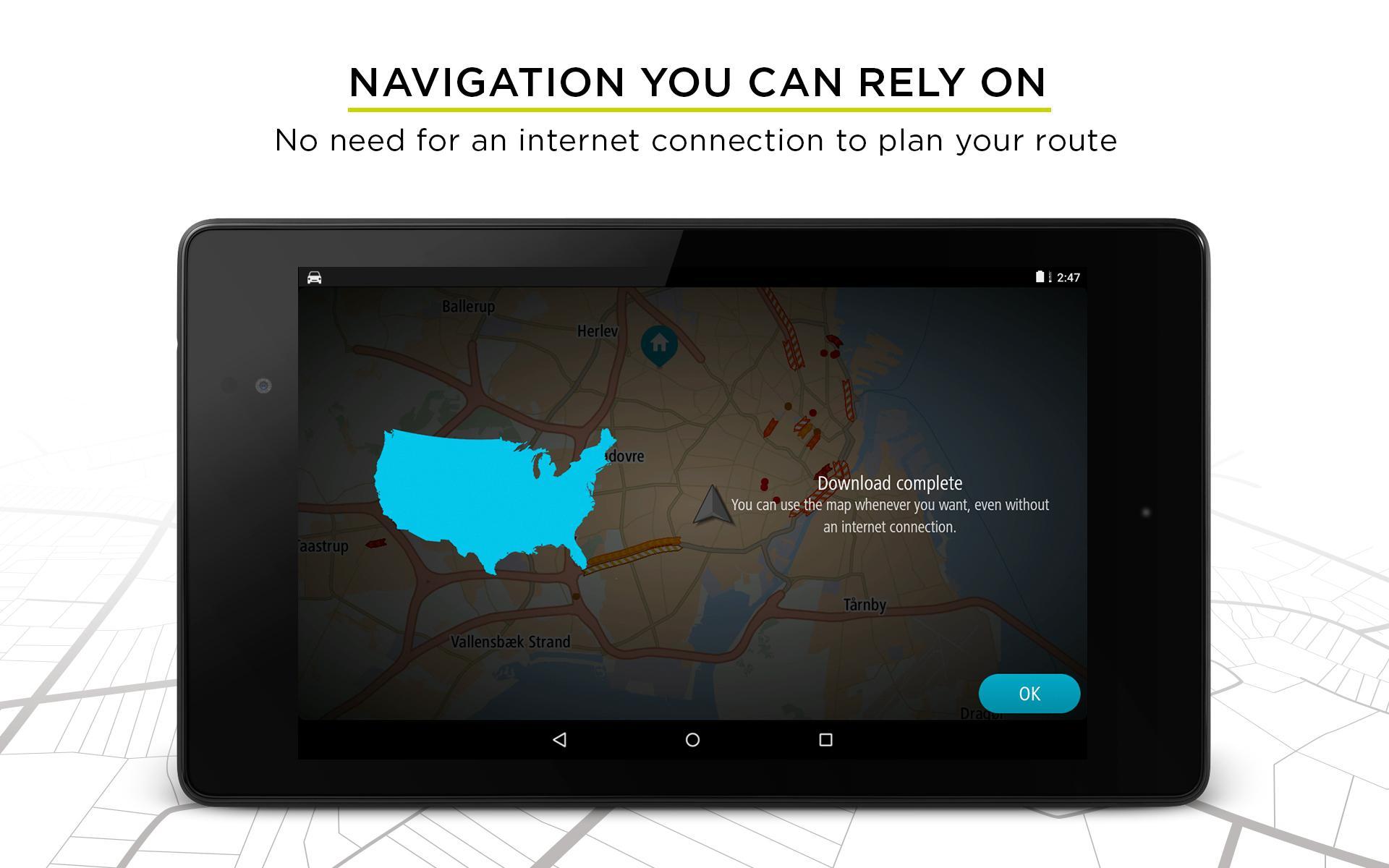 TomTom GPS Navigation - Live Traffic Alerts & Maps 2.0.4 Screenshot 20