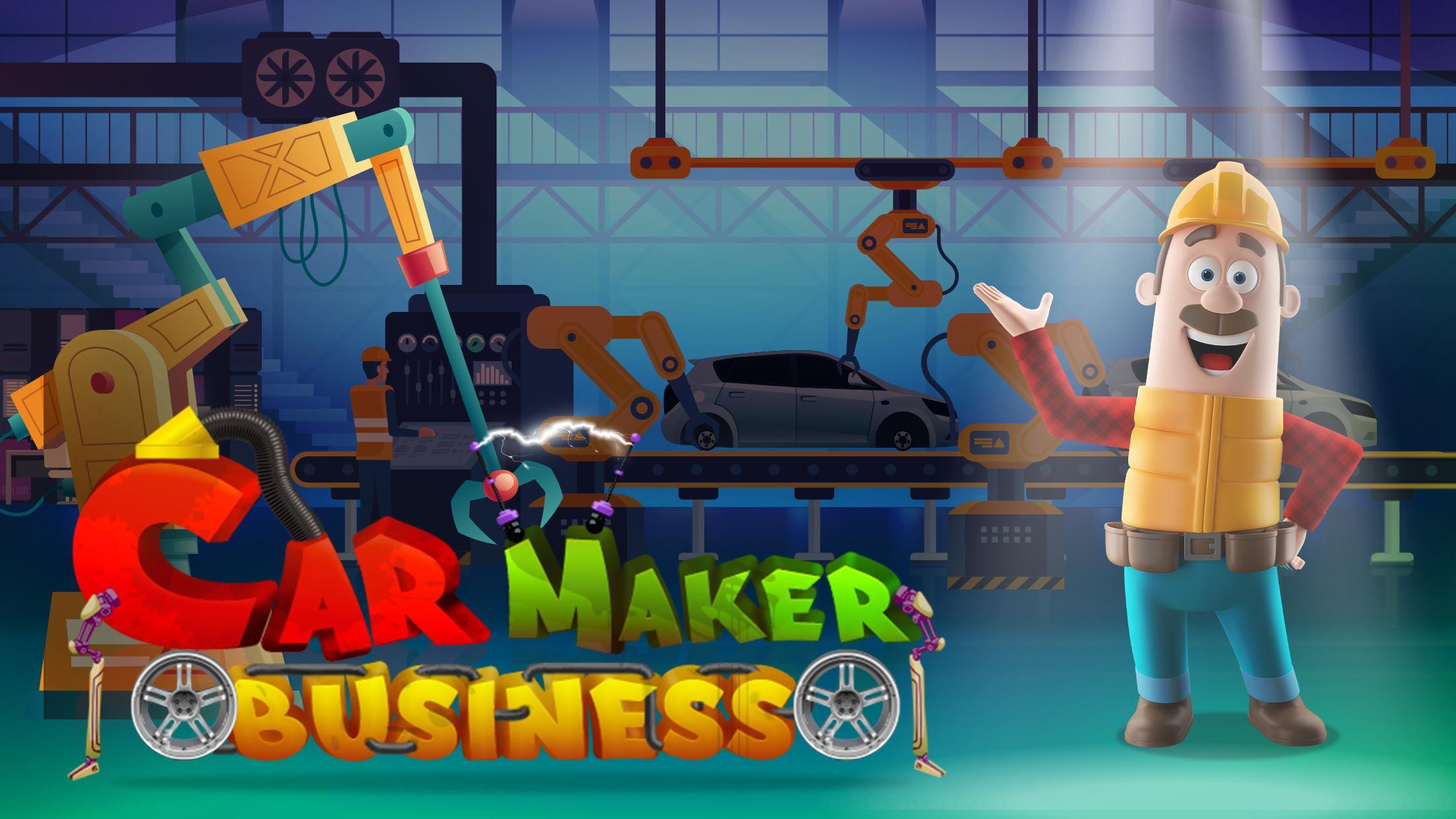 Car Maker Business: Build Vehicles at Factory 1.2 Screenshot 1