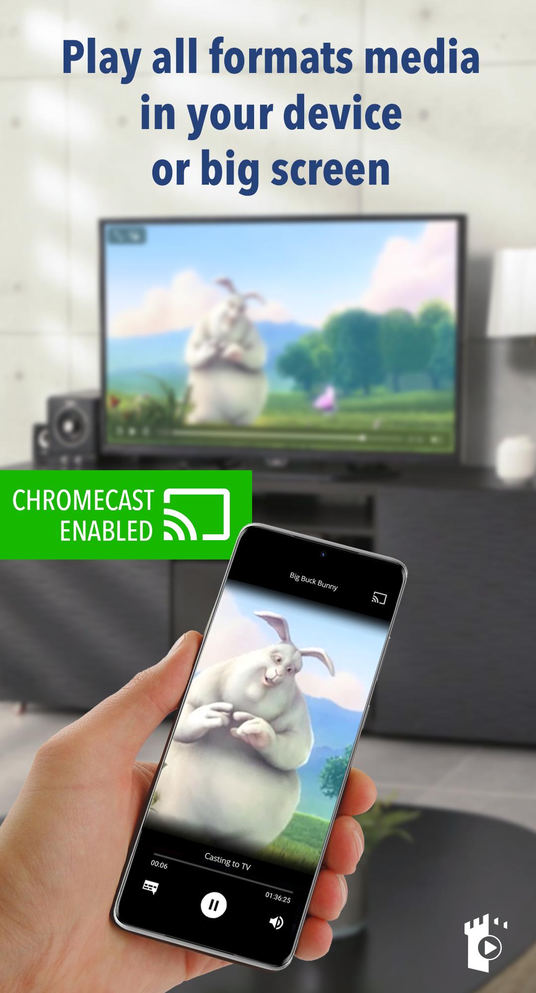 CastL Media Chromecast Enabled All Format Player 1.9.12 Screenshot 1