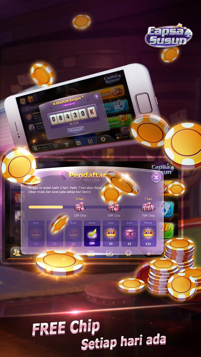 Capsa Susun(Free Poker Casino) 1.7.0 Screenshot 12