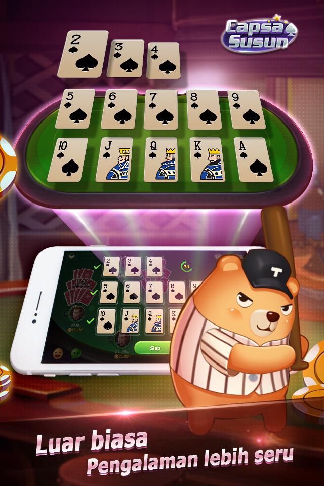 Capsa Susun(Free Poker Casino) 1.7.0 Screenshot 5