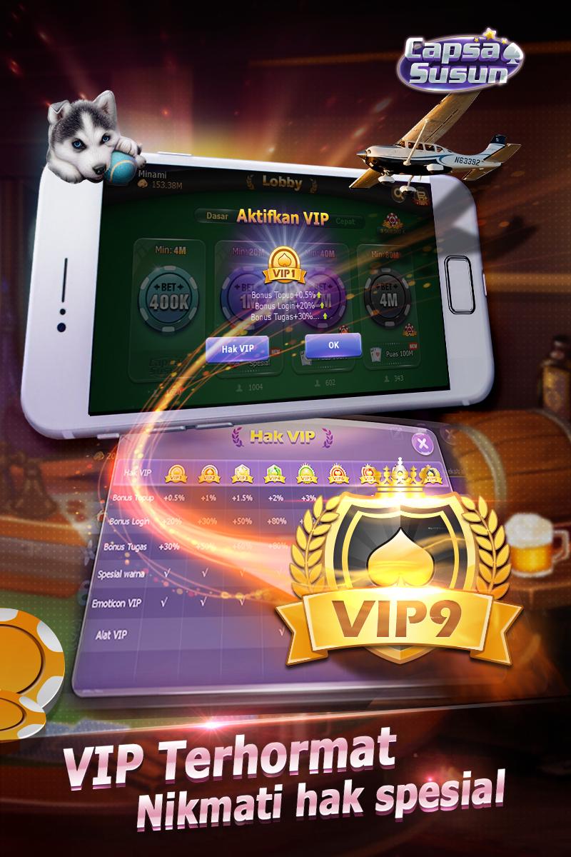 Capsa Susun(Free Poker Casino) 1.7.0 Screenshot 8