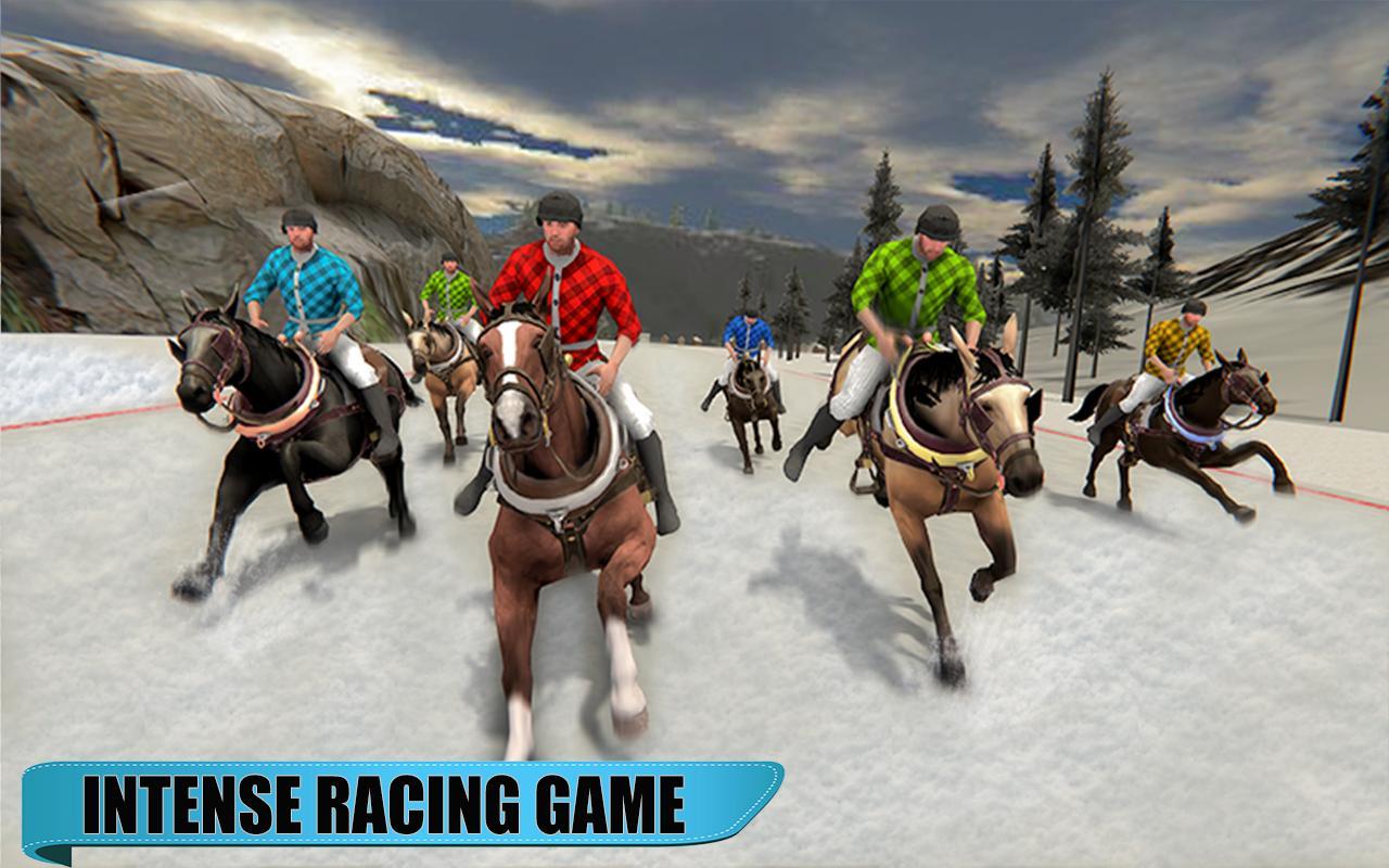 Snow Racing 2019 Horse, Cars, Snowmobile Race 1.0.4 Screenshot 10