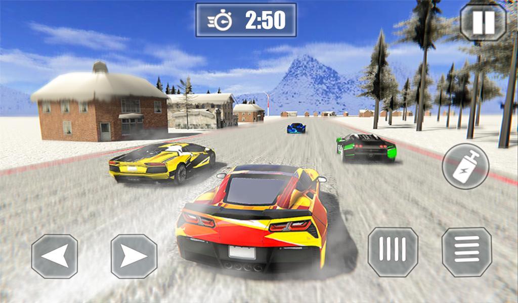 Snow Racing 2019 Horse, Cars, Snowmobile Race 1.0.4 Screenshot 12