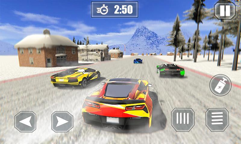 Snow Racing 2019 Horse, Cars, Snowmobile Race 1.0.4 Screenshot 2