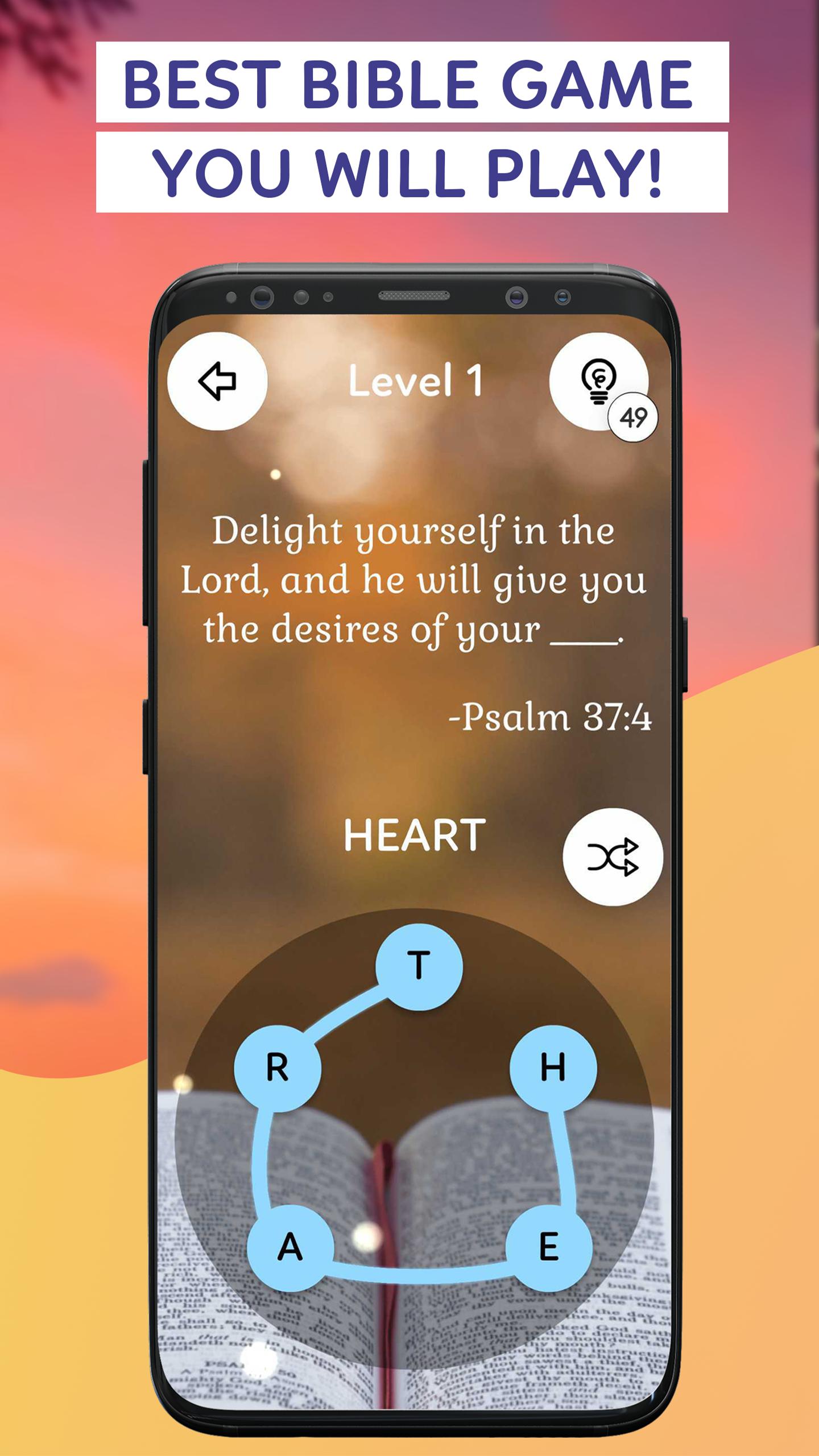 Bible Word Puzzle Games: Verse Search & Cross Word 4.5 Screenshot 1