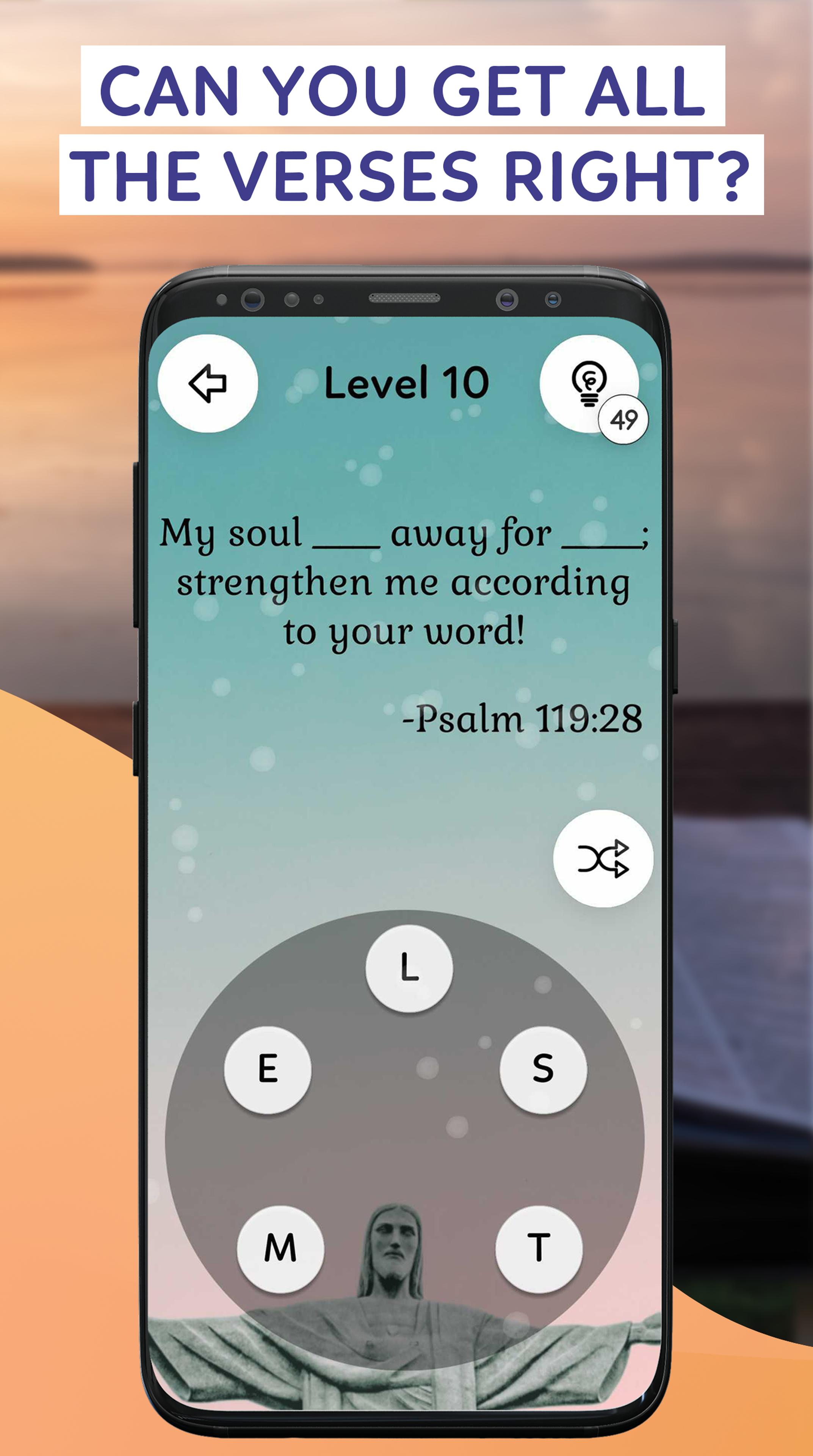 Bible Word Puzzle Games: Verse Search & Cross Word 4.5 Screenshot 15