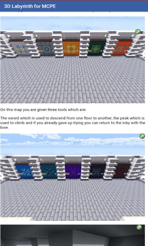 Three-Dimensional  [Adventure] for Minecraft PE 1.8 Screenshot 3