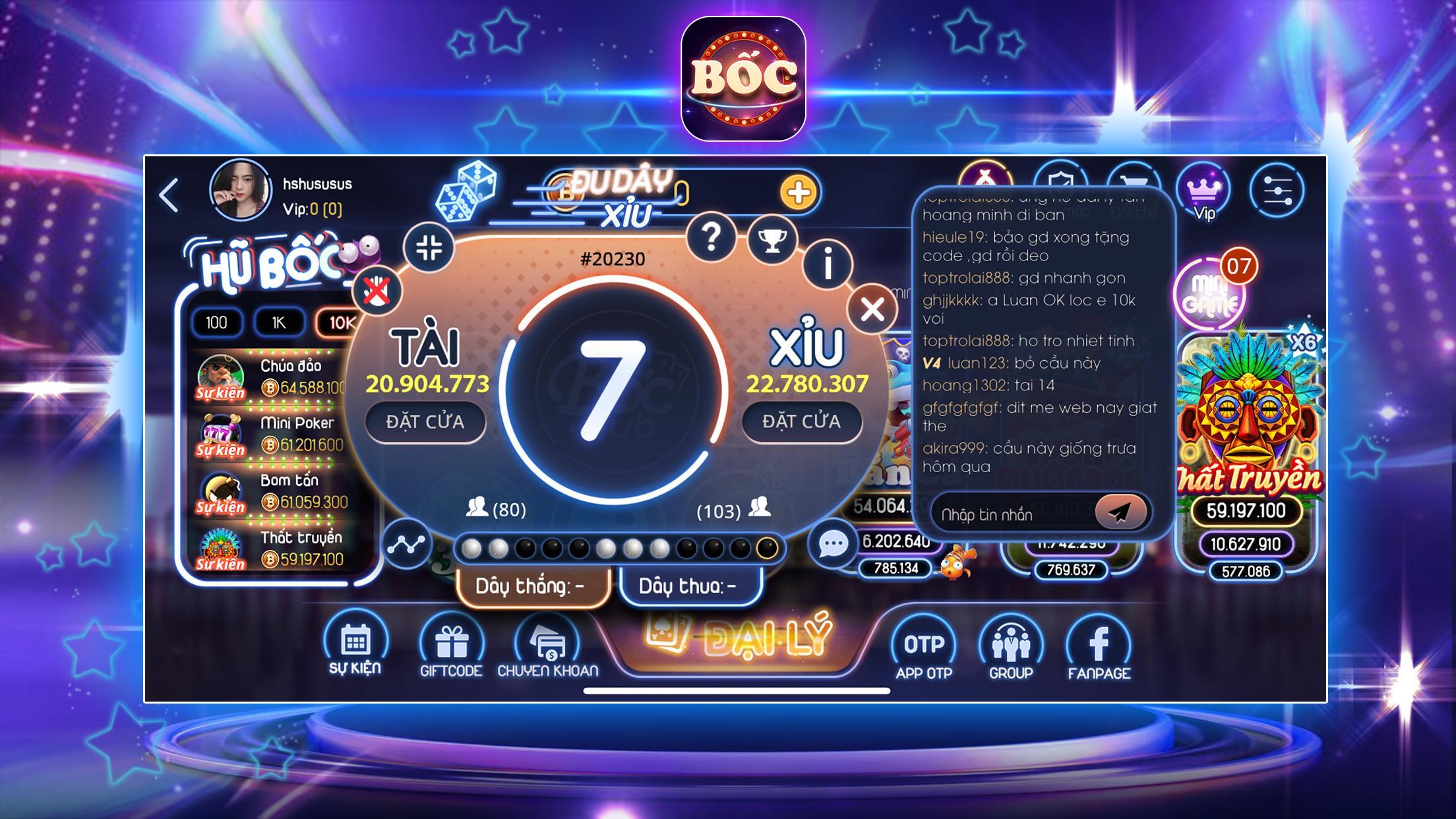 Bốc Club - Nổ hũ 1.0.1 Screenshot 4