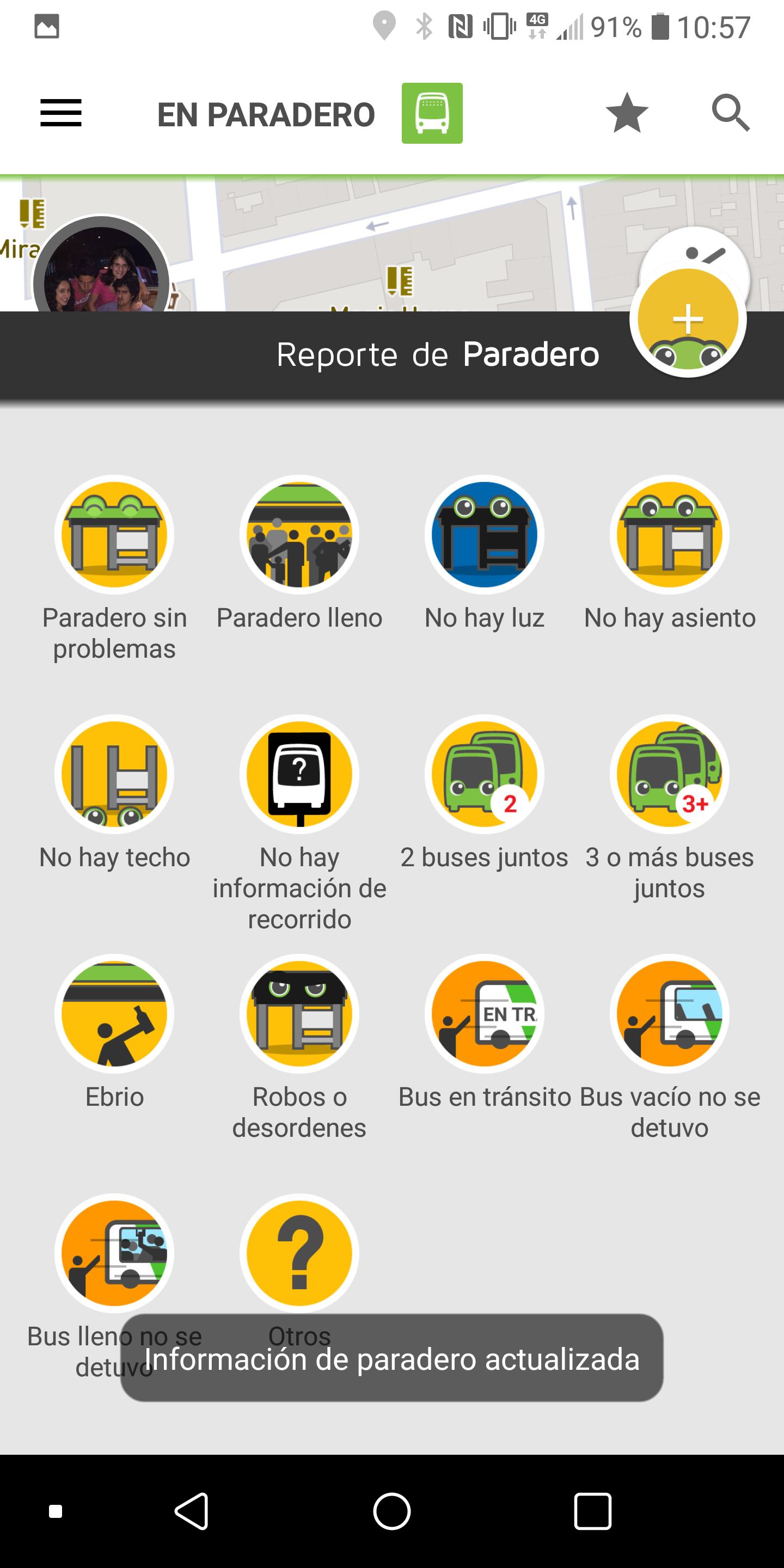 TranSapp Metro y buses de transantiago 3.6.2 Screenshot 2
