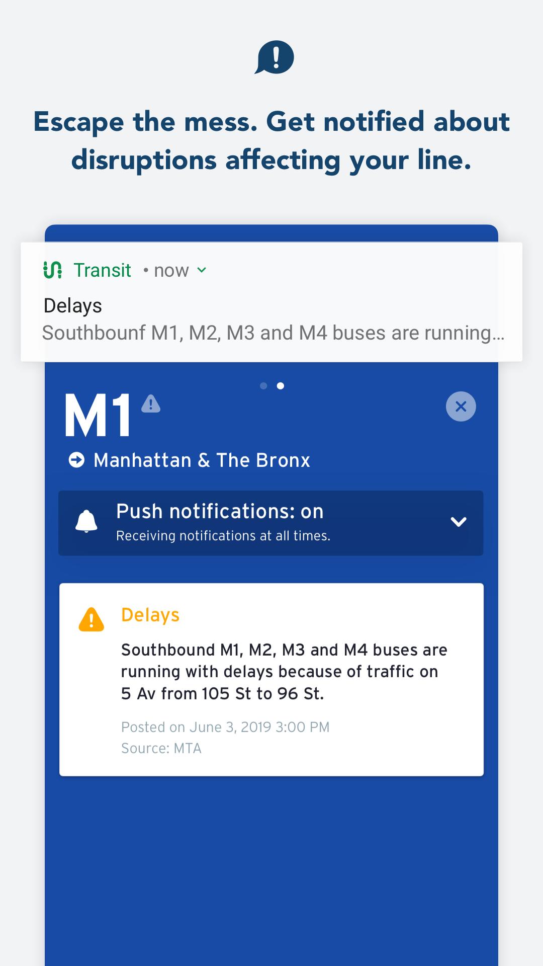 Transit • Bus & Subway Times 5.6.4 Screenshot 4