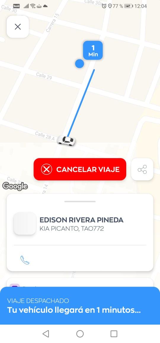 Mi taxi ya Tunja 33.3.7.2881 Screenshot 6