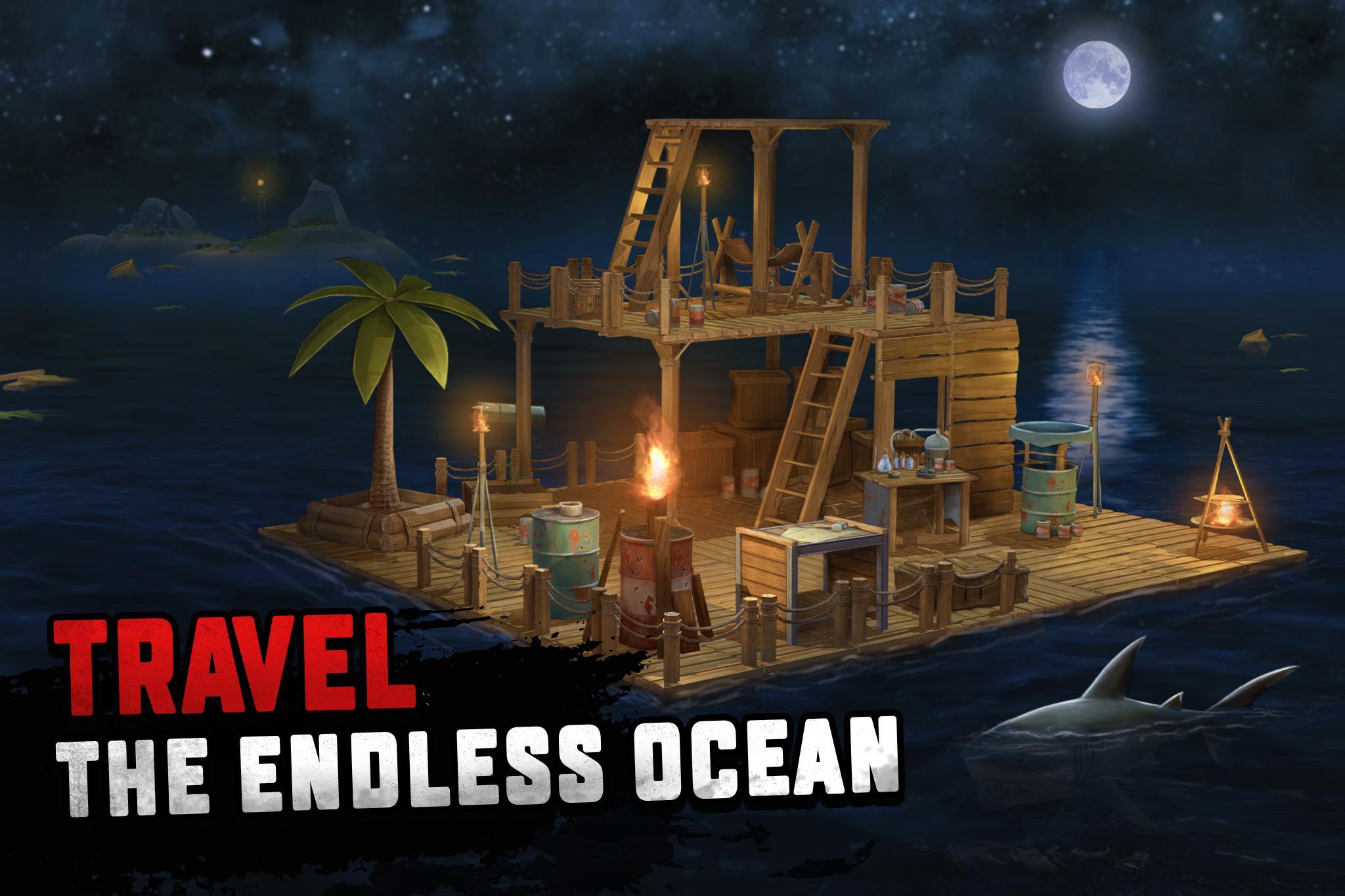 Raft Survival: Ocean Nomad - Simulator 1.160 Screenshot 1